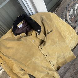 Caiman Leather Welding Jacket