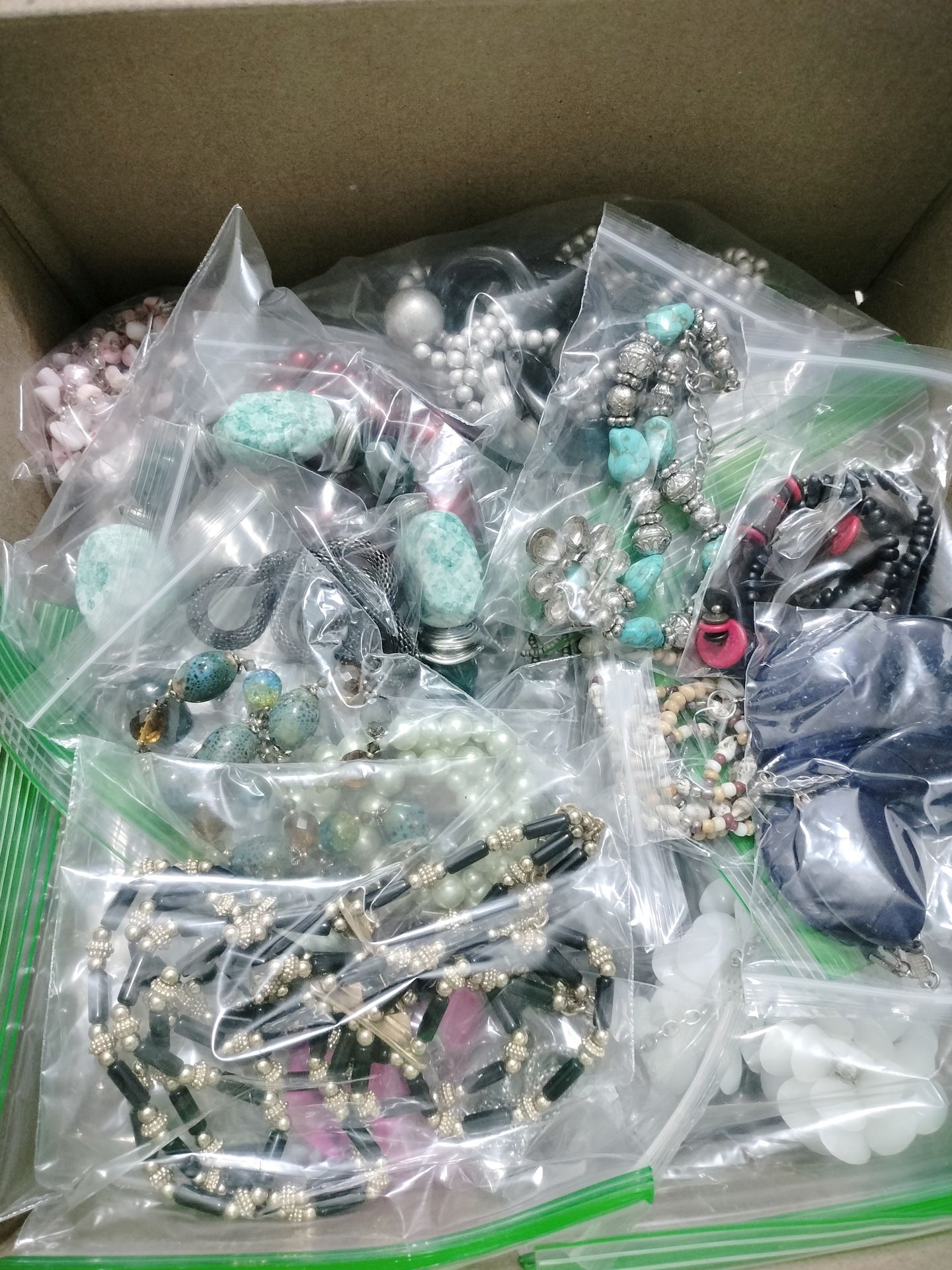 Over 900  Pieces Of Vintage & Newer Costume Jewelry / All In Good Condition