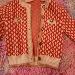 Toddler Girl Sweater 18m-2t