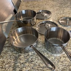 All Clad Sauce Pots 