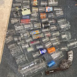 65+ Pieces Shot Glasses And Bareware