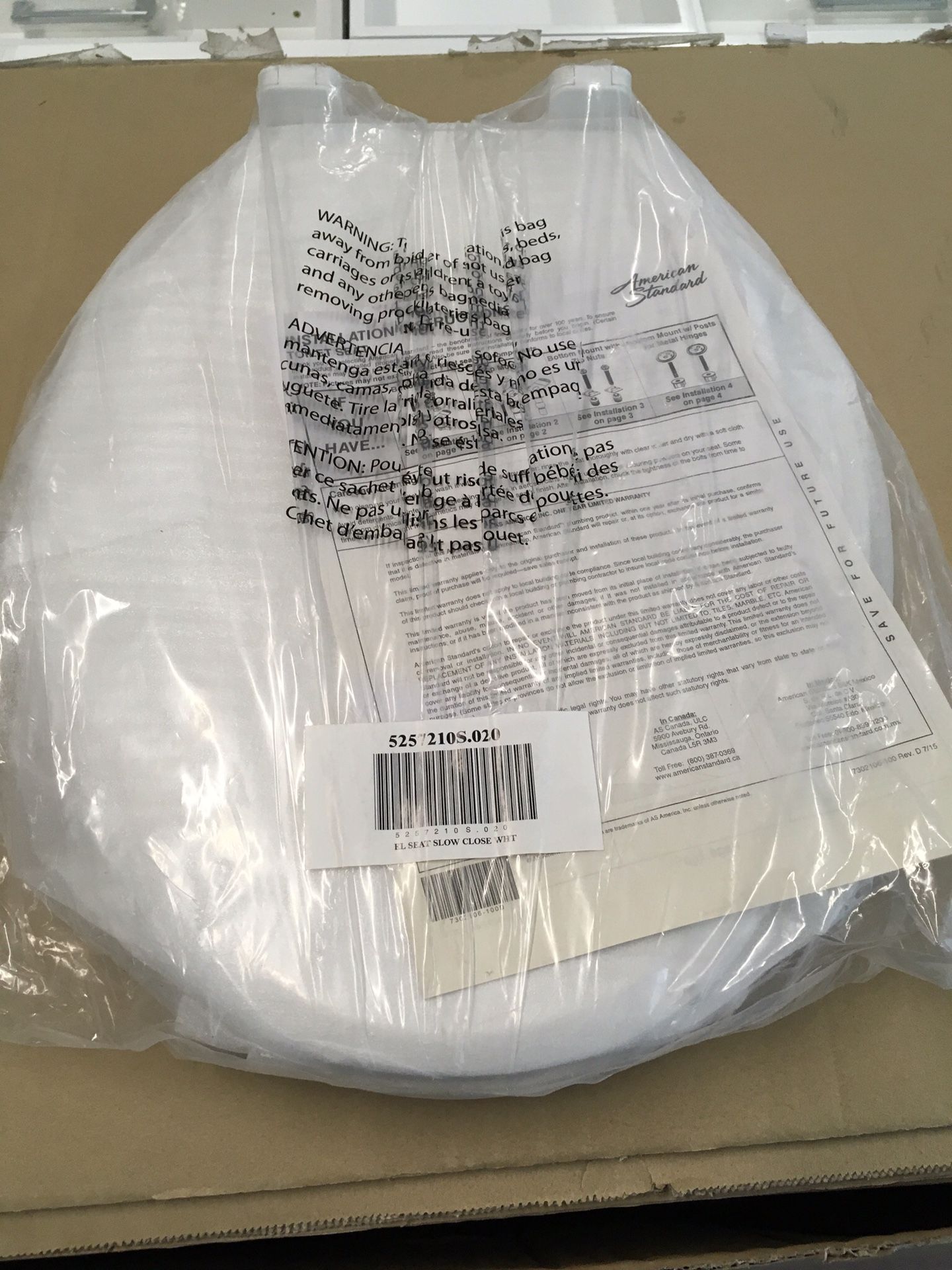 ELONGATED TOILET SEATS IN WHITE