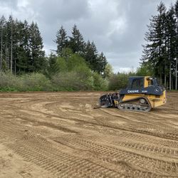 Excavator Brush Hog Bulldozer
