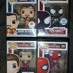 Marvel Spider-Man Funko Pop Exclusive Bundle 