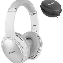 Bluetooth Over Ear Headphones, Foldable Wireless Hi-Fi Stereo Headset with Mic, Rechargeable Bluetooth and Wired Headphones for TV/PC/Cell Phones