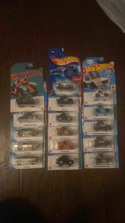 Tooned hot wheels lot