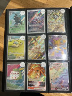 Pokemon cards Tcg lot NM illustration rares etc