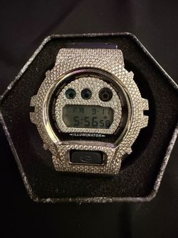 G-shock watches silver and rose gold