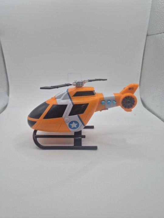 Coast Guard Helicopter Lights/Sound 0610 Orange/White SDE Sunny Days
