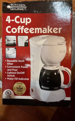 Coffee Maker 4 Cup Coffee Maker