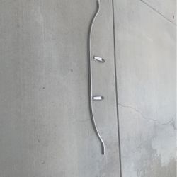 Shower pole and hardware