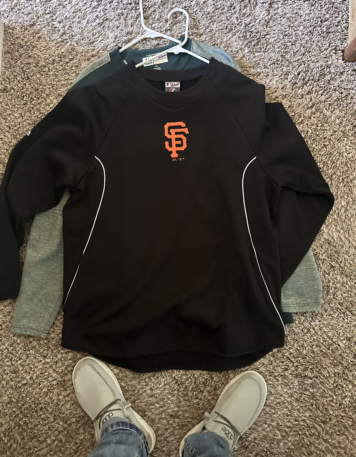 SF Giants Warmup Crew Neck