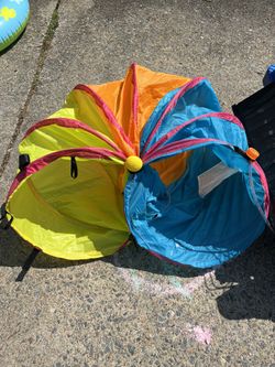 Sprinkler Attached To Tunnel
