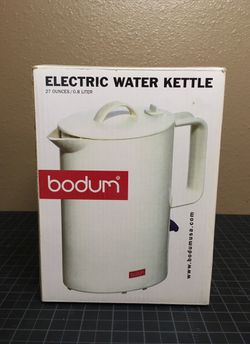Bodum BISTRO Water Kettle Electric Mini Ibis White 27 Ounce 0.8 Liter for  Sale in Glendora, CA - OfferUp