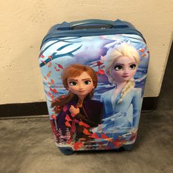 AMERICAN TOURISTER Disney Hardside Luggage with Spinner Wheels, Frozen