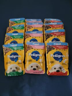 Pedigree Puppy Wet Food Pouches – 12Pack