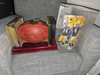 Brett Farve Signed Football
