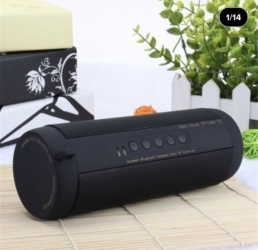Bluetooth Speaker w/ dual driver subwoofer and flashlight.