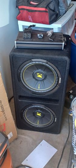 Kicker Subwoofer dual 12”