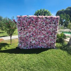 Flower Wall backdrop