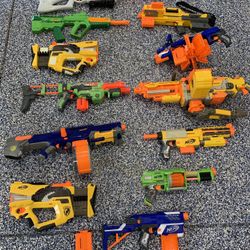 Nerf Gun Lot