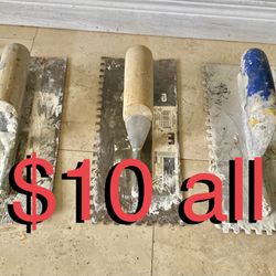 $10 All Concrete Finisher Trowels 