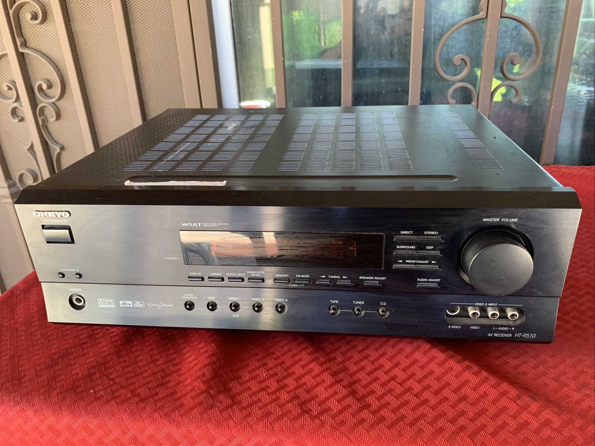 ONKYO HT-R510 Audio Video 6 Channel Amp AV Receiver No Remote