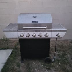 🔥 Nexgrill Five Burner Propane Gas Grill With Side Burner Outdoor BBQ Barbecue Home
