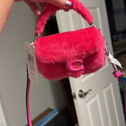 Coach x The Lil Nas Drop Tabby Bag 12 In Shearling: BRAND NEW