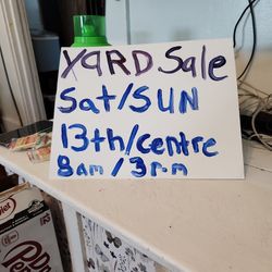 Yard Sale