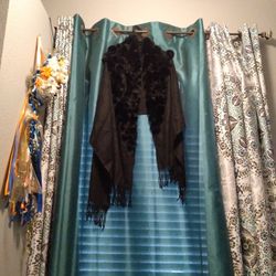 Black Shawl For Dresses  