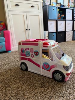 Barbie Care Clinic Ambulance Playset