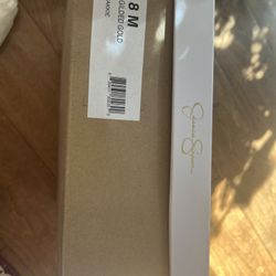 Jessica Simpson High Heel Shoes With Zipper In The Back