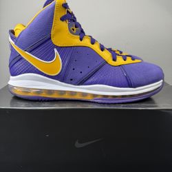 Nike LeBron 8 “Lakers” Size: 12M (Lightly Worn) (2020)