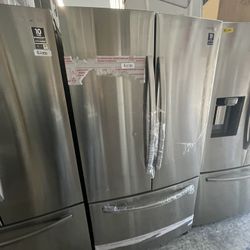 Samsung French Door In Stainless Steel New Open Box 
