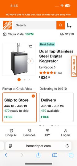 Kegco kegerator