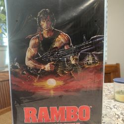 RAMBO FIRST BLOOD PART 2 (NEVER OPENED) 1/6th 3 zero