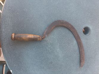 Antique sickle for cutting grass or tobacco