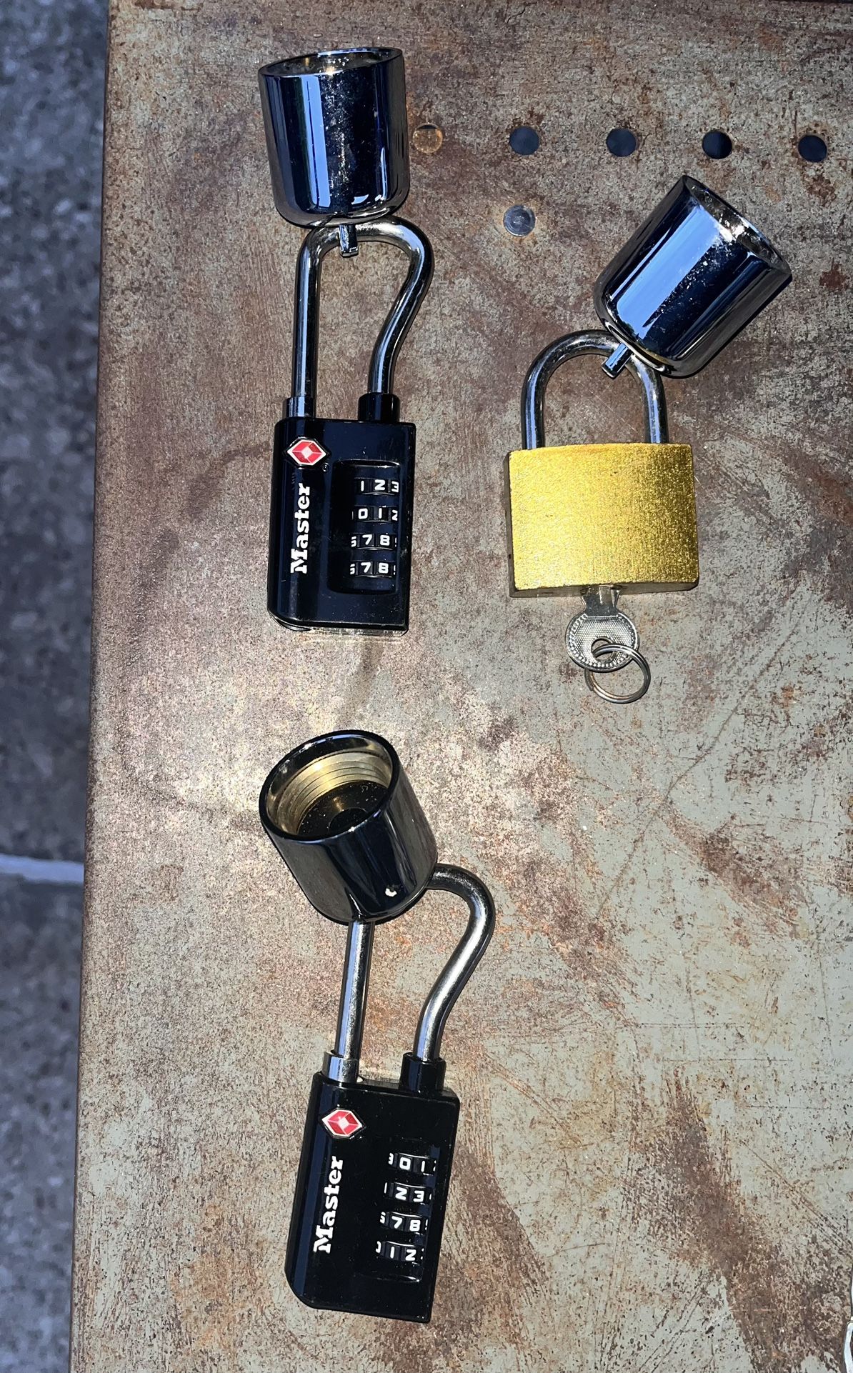 Hose Bibb Lock With Padlock