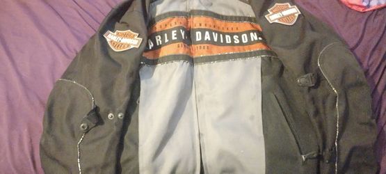 Harley Davidson jacket 2 in 1 vintage light damage