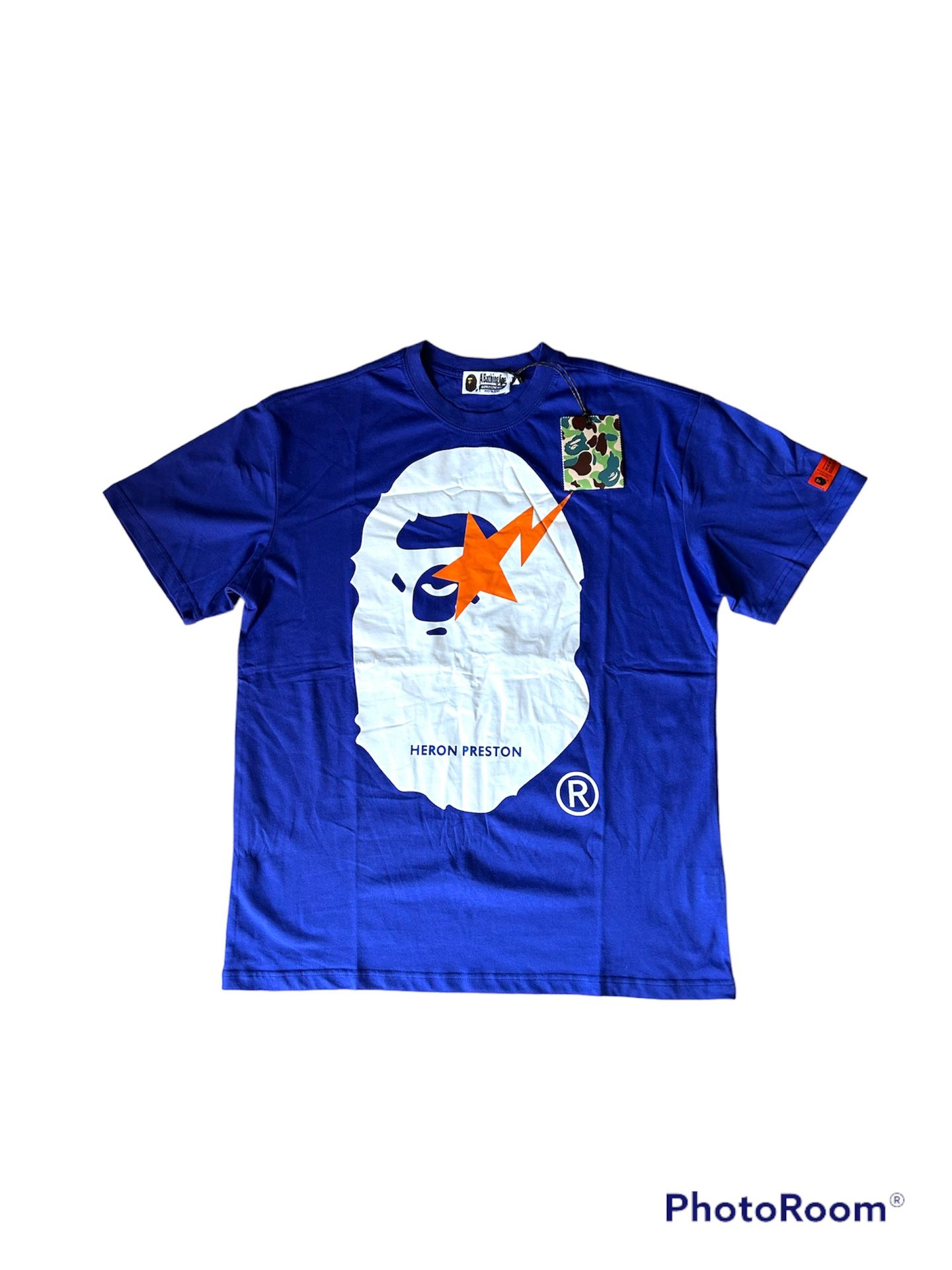Bape/Heron Preston Collaboration T-Shirt Size XL