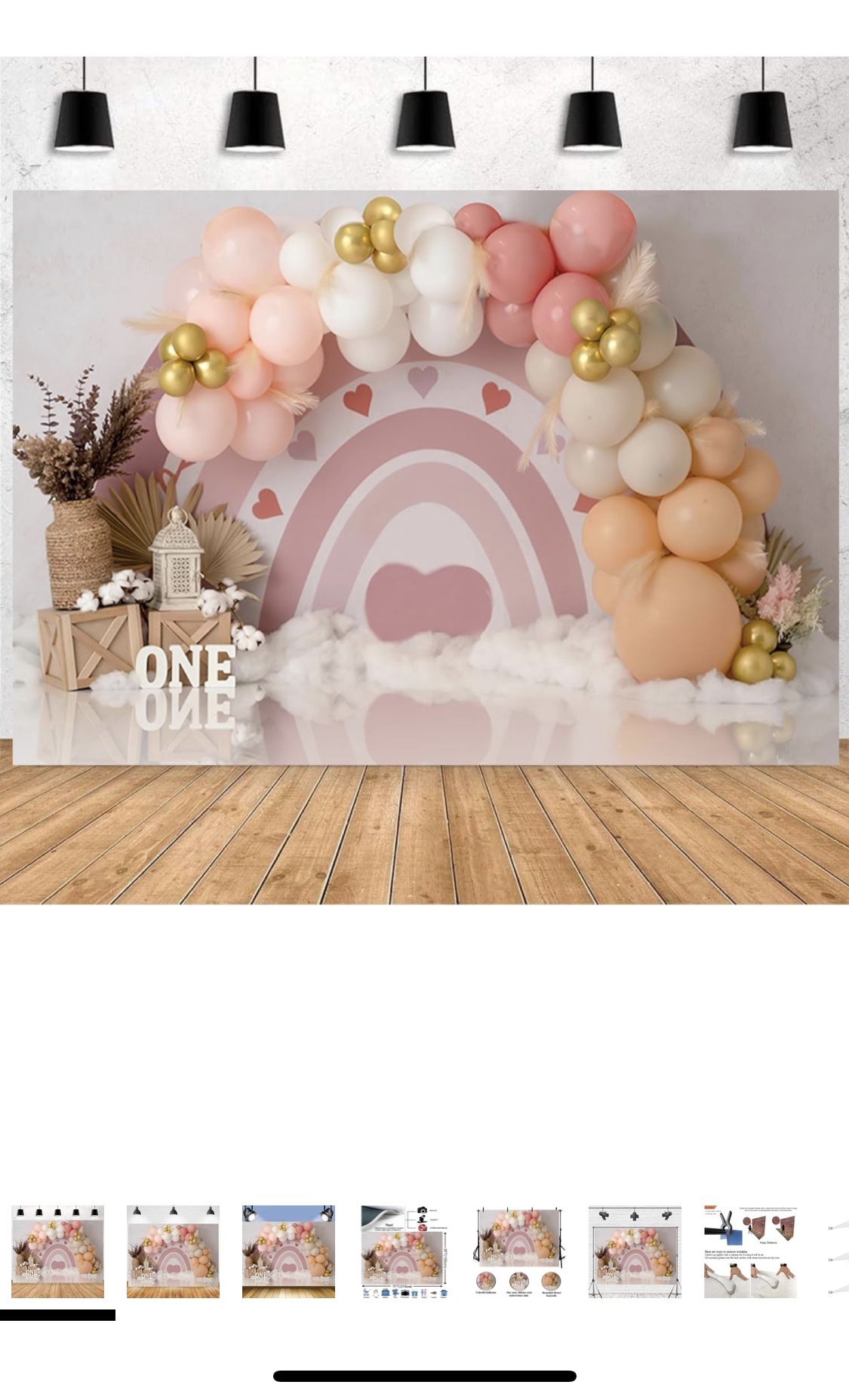 Boho Rainbow Back Drop