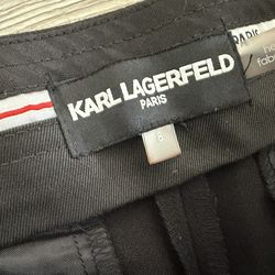 KARL LAGERFELD Womens slacks, dress pants, business attire. Black size 8