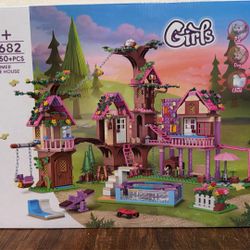 Hsanhe Brand Lego Compatible Forest Treehouse Kit 