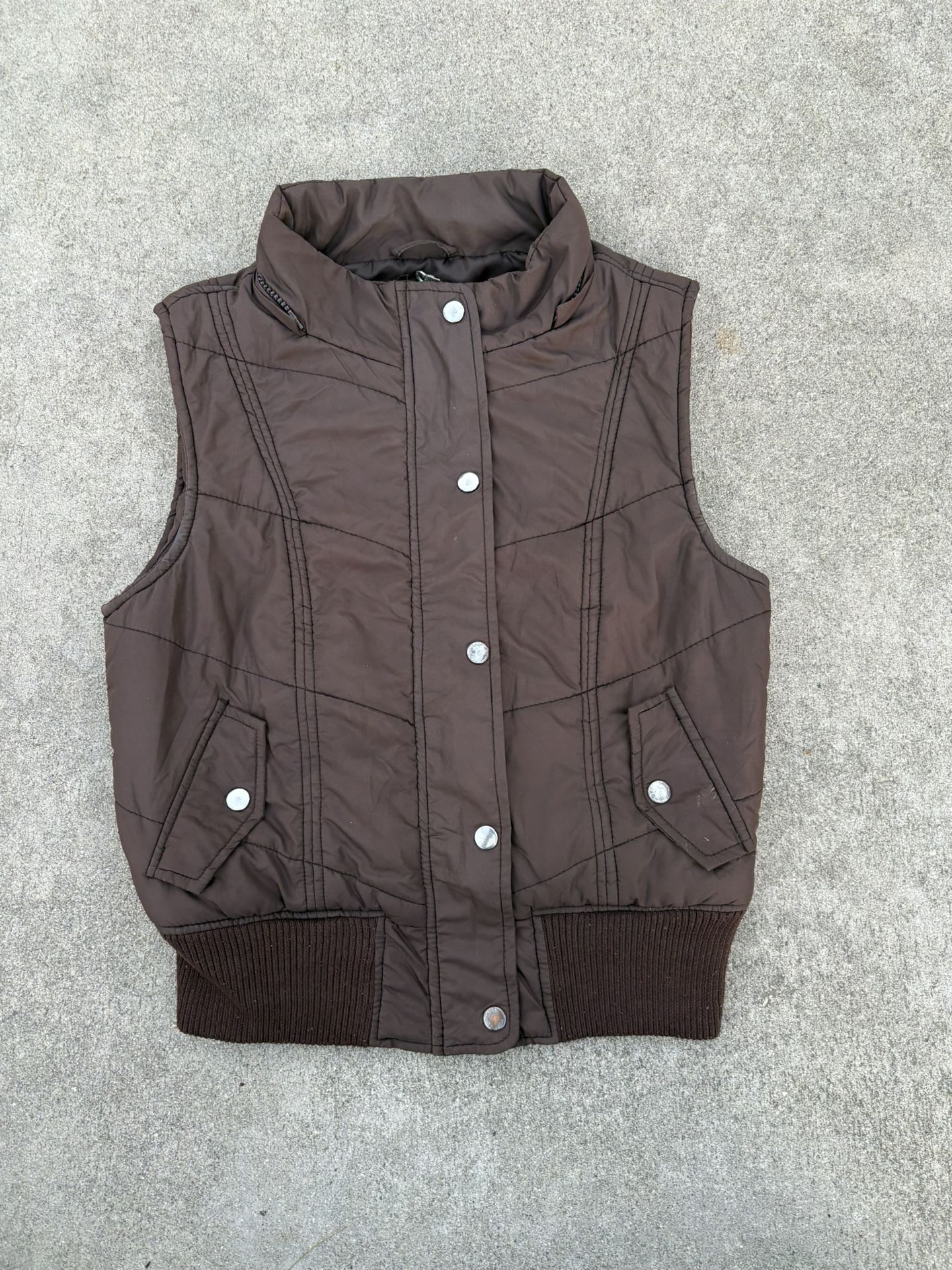 gorgeous y2k active basic puffer jacket/vest