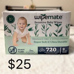 Baby Wipes (New In Box)