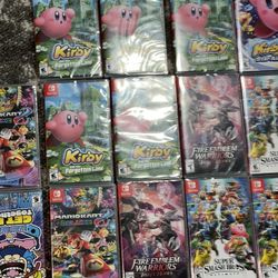 NEW SEALED NINTENDO Switch GAMES 