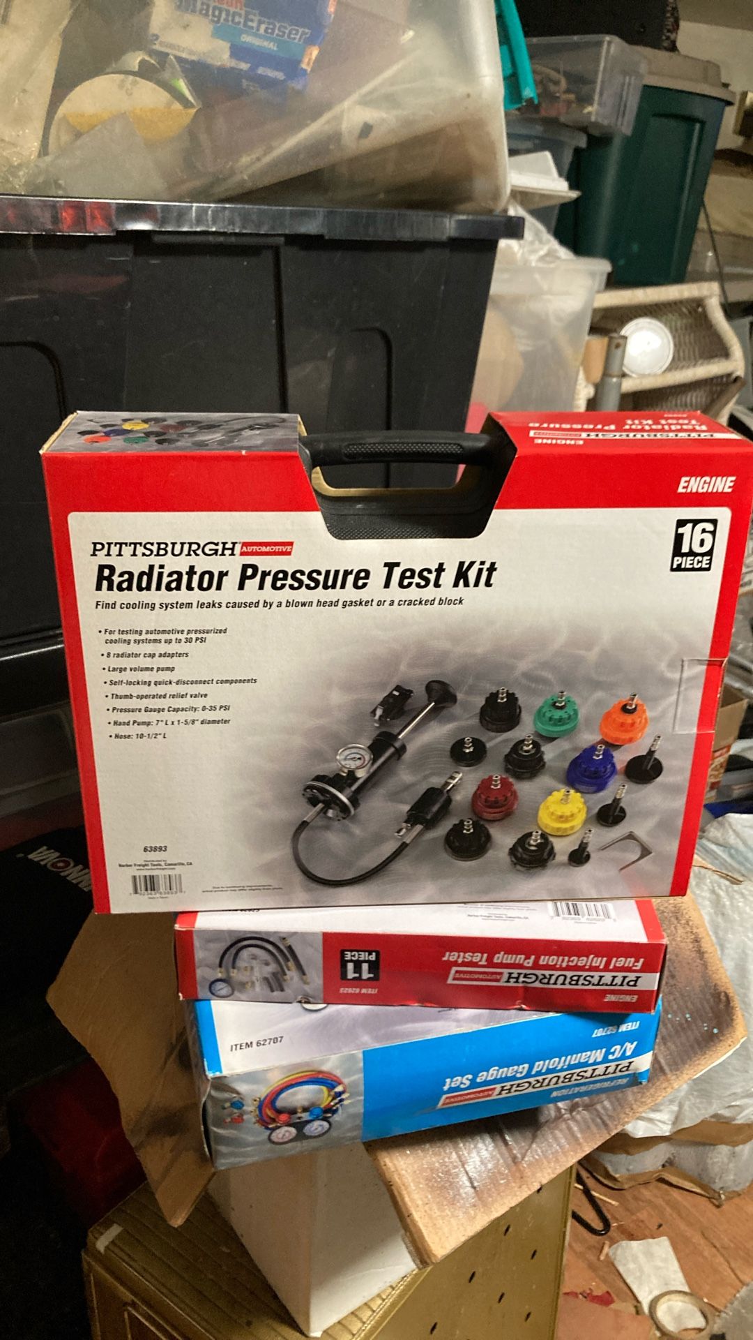 Radiator Pressure Test Kit