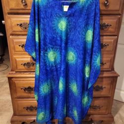 Rima Kaftan Sun Design Dress- One Size Fits All