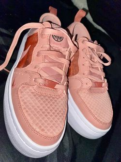 Pink Nike platform